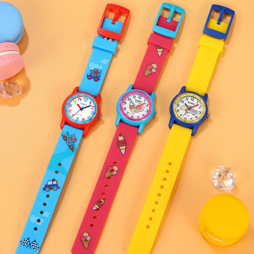 Наручний годинник дитячий 2157YLBU Yellow-Blue Skmei acs0030222 - фото 4