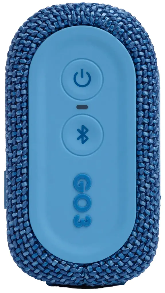 Портативна акустика JBL Go 3 Eco Blue [JBLGO3ECOBLU] [82836] - фото 4