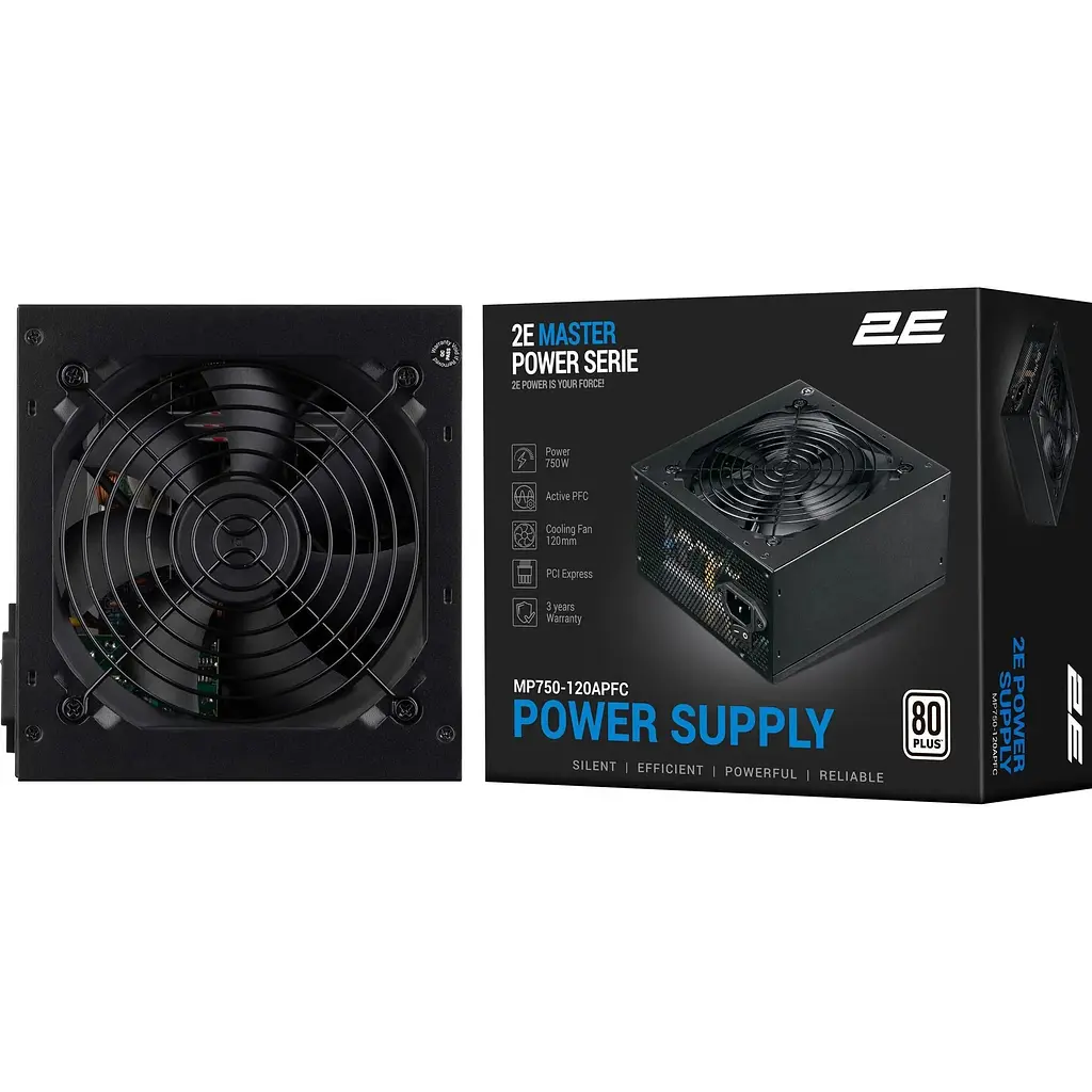 Блок живлення 2E Master Power 750W (2E-MP750-120APFC) [140612] - фото 4