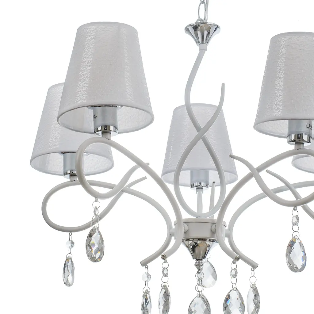 Люстра подвесная Brille с абажуром E27 CH (BKL-673S/5) - фото 2