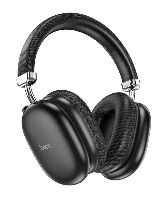 Навушники стерео повнорозмірні HOCO W35 Max Auspicious ANC noise reduction BT headphones чорні