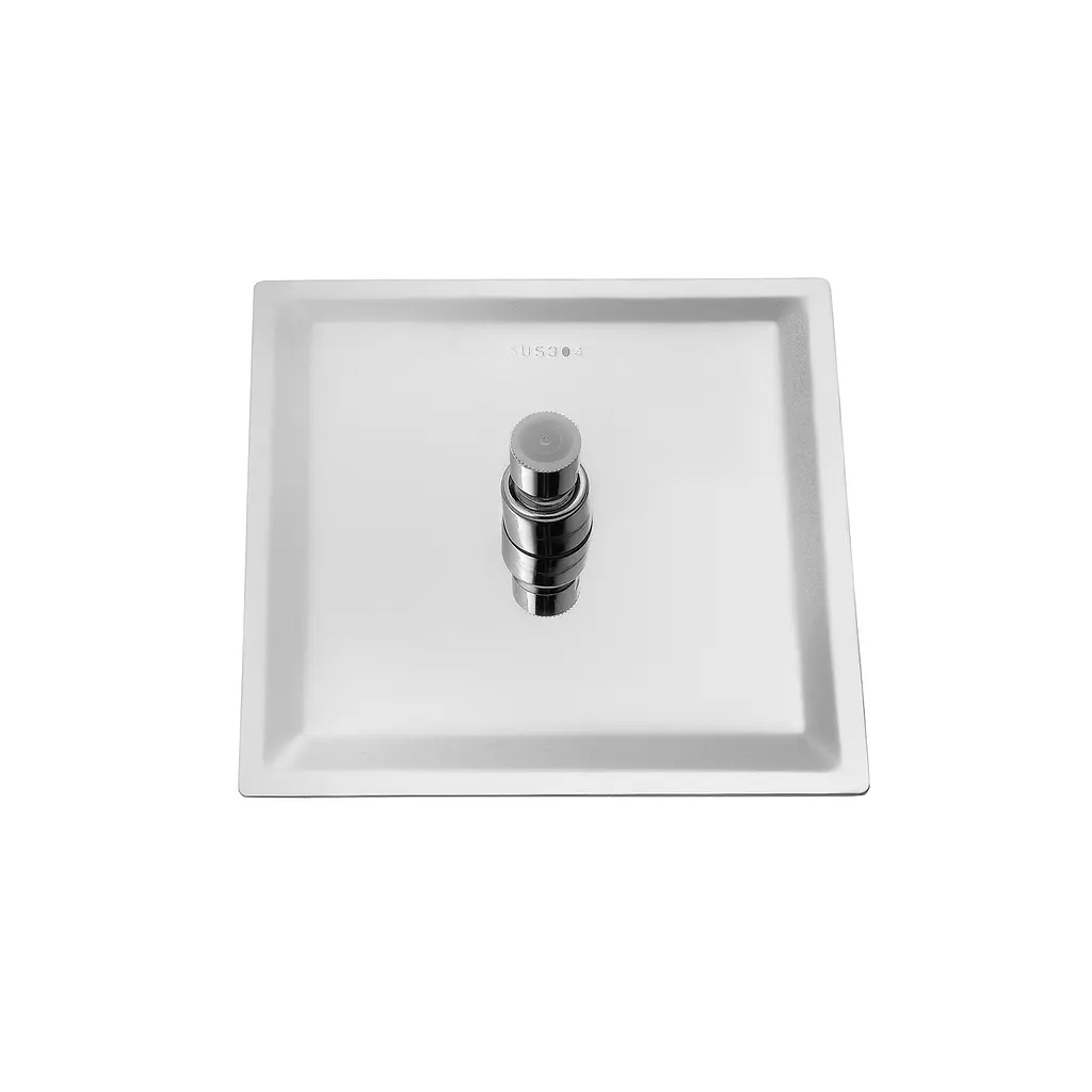 Лійка для верхнього душу Kroner KRP Edelstahl Kubus - ESG720-20 (CV031737) - фото 2