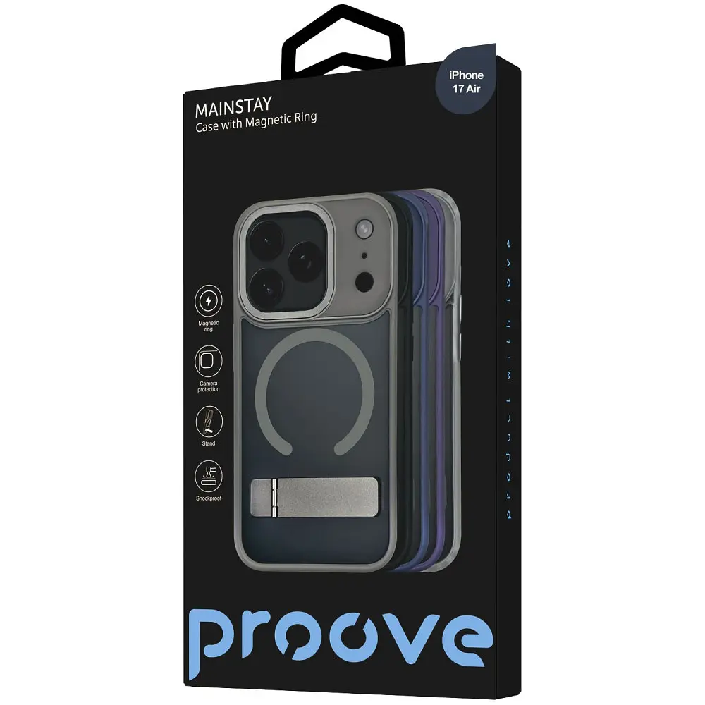 Чохол Proove Mainstay Case with Magnetic Ring iPhone 17 Air в асортименті - фото 2