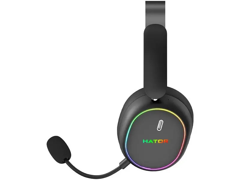 Ігрова гарнітура Hator Phoenix 2 Wireless Black (ESH40) - фото 3
