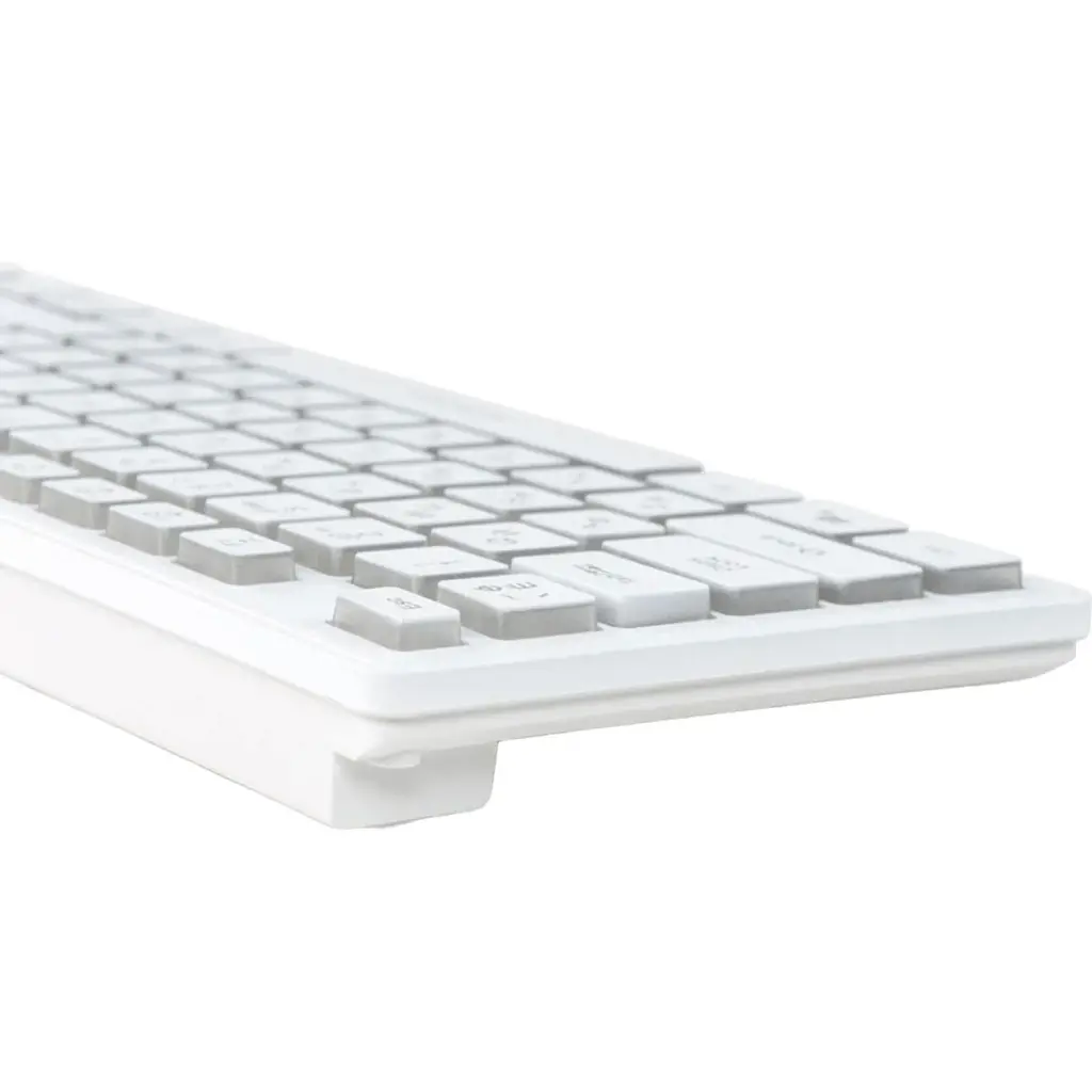 Клавиатура Vinga KB410 White [128775] - фото 4