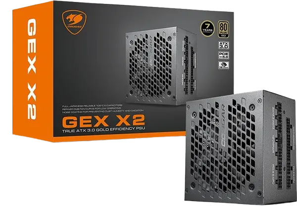 Блок живлення Cougar GEX X2 850W 80+ Gold Black - фото 2