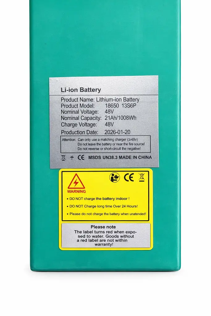 Акумулятор для електросамокату (48V, 21Ah) Li-Oh - фото 3