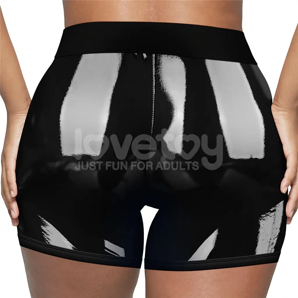 Трусики для страпона Lovetoy Chic Strap-On Shorts, 32-35 (чорний) - фото 5
