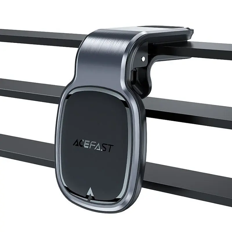 Автодержатель Acefast D16 magnetic car holder for air vent Metal gray - фото 3