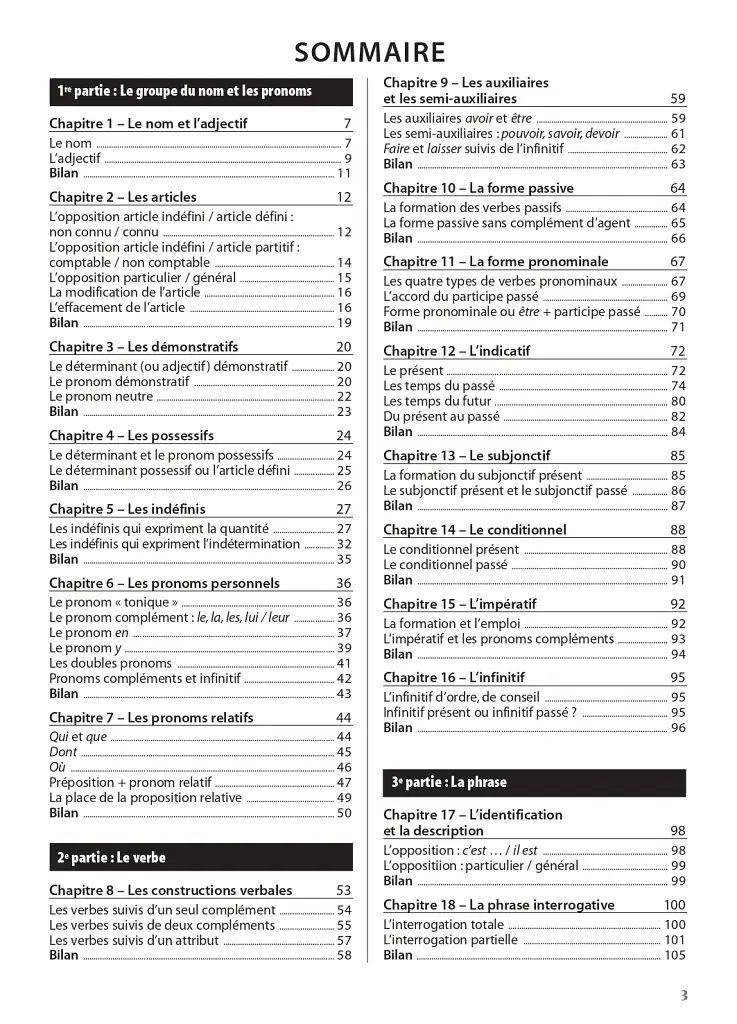 Les 500 Exercices de Grammaire Livre de l'eleve B1 + corriges - фото 3