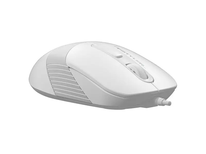 Миша A4Tech FM10 White USB - фото 2