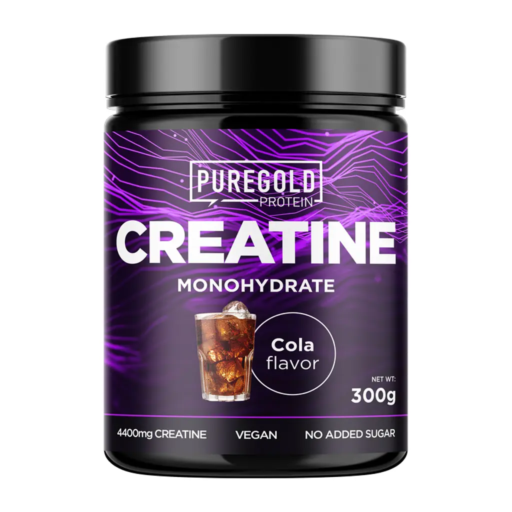 Креатин Pure Gold Моногідрат Creatine Monohydrate - 300г Кола