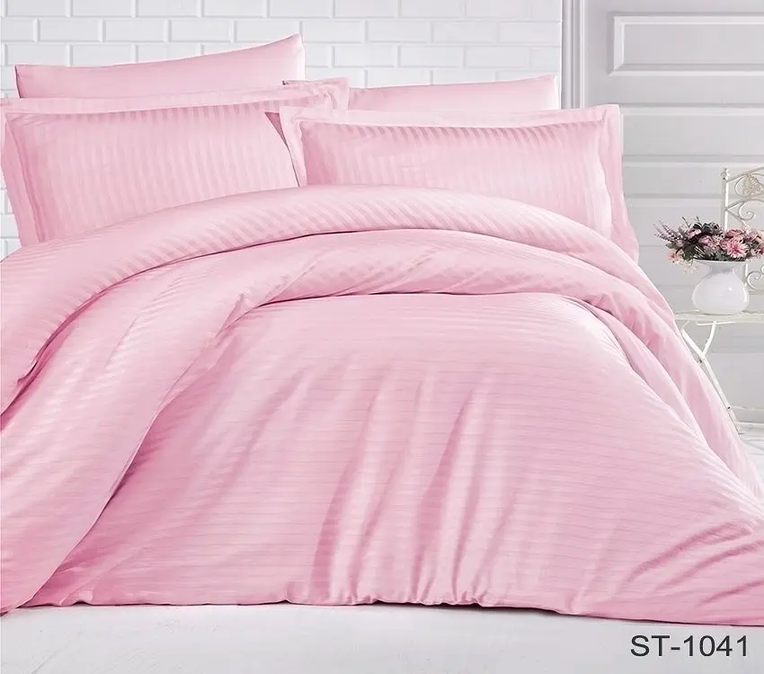 Комплект постільної білизни (LUXURY ST-1041) Євро TAG tekstil pbe0037549