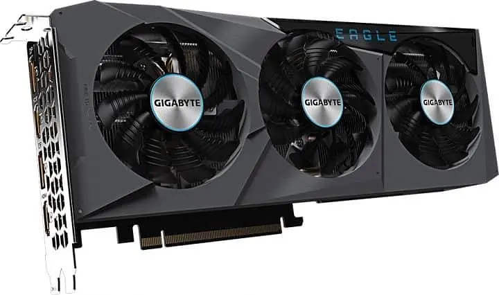 Відеокарта Gigabyte RTX 3060Ti 8G EAGLE OC D6X (GV-N306TXEAGLE OC-8GD) (GDDR6X, 256 bit, PCI-E v4.0 x16) Б/в - фото 2