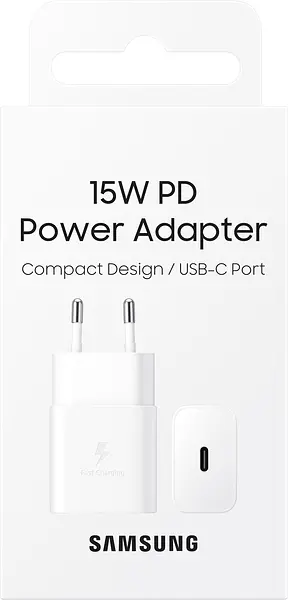 Мережевий зарядний пристрій 15W Power Adapter (w/o Cable) - White (EP-T1510NWEGEU) Samsung teh0022018 - фото 3