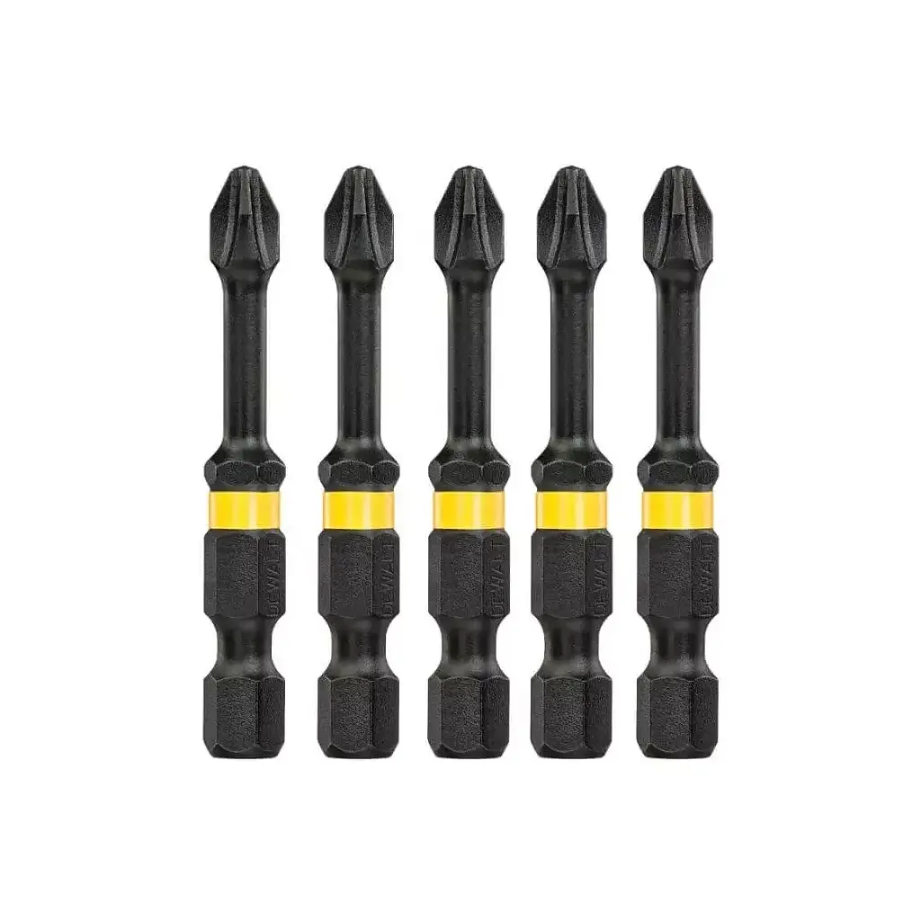 Набір біт DeWalt Impact Torsion ударні Ph2 L = 50 мм 5 шт. (DT7998T) - фото 2