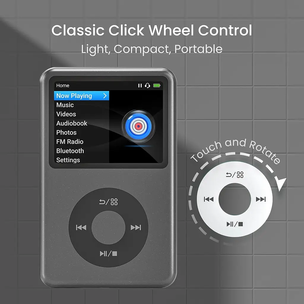 MP3-плеєр 128 GB з Bluetooth Innioasis Y1 Black - фото 7