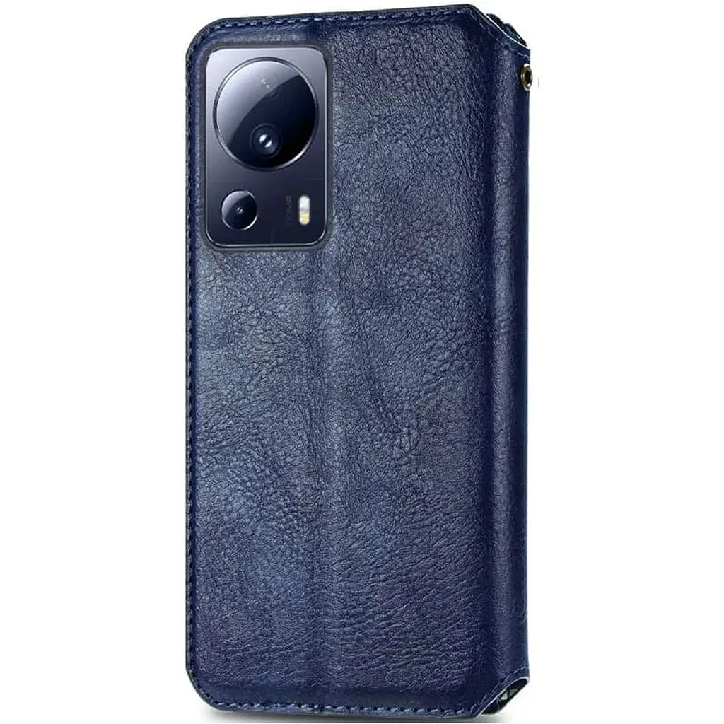 Чехол-книжка GETMAN Cubic Cover Case для Xiaomi Redmi Note 12 4G Blue [85857] - фото 2