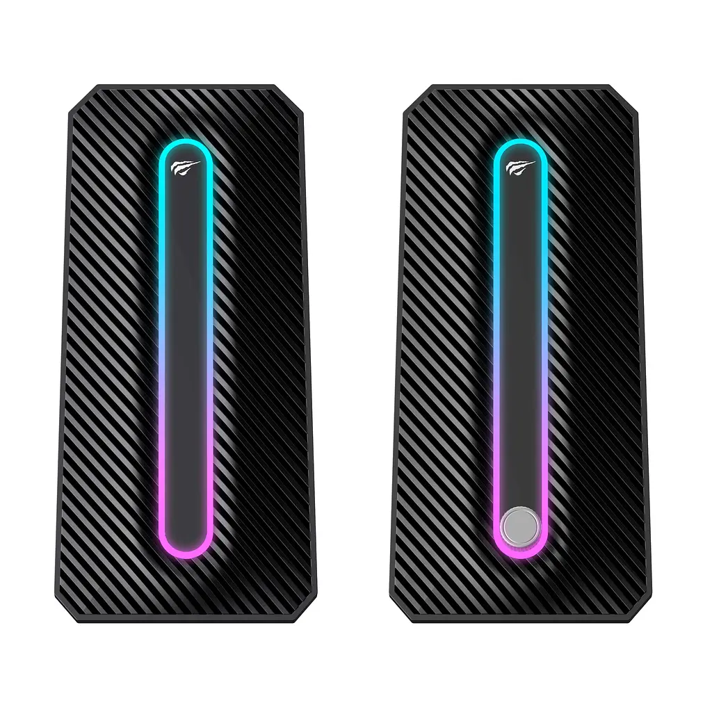 Стерео колонки ігрові HAVIT HV-SK216 USB RGB Black HAVIT (28645-000) - фото 3