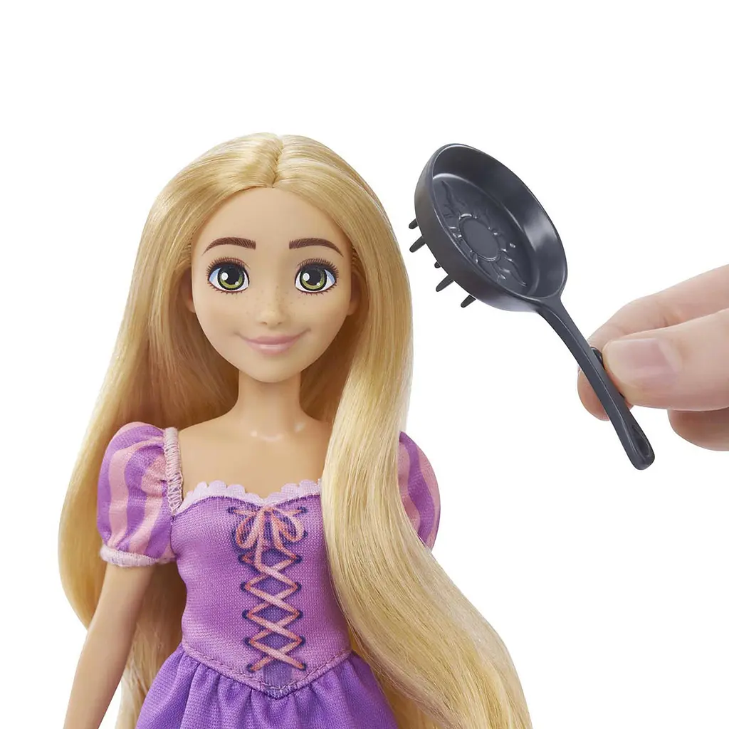 Ігровий набір з лялькою Disney Princess Рапунцель Принцеса з вірним другом Максимусом, 27 см (HLW23) - фото 3