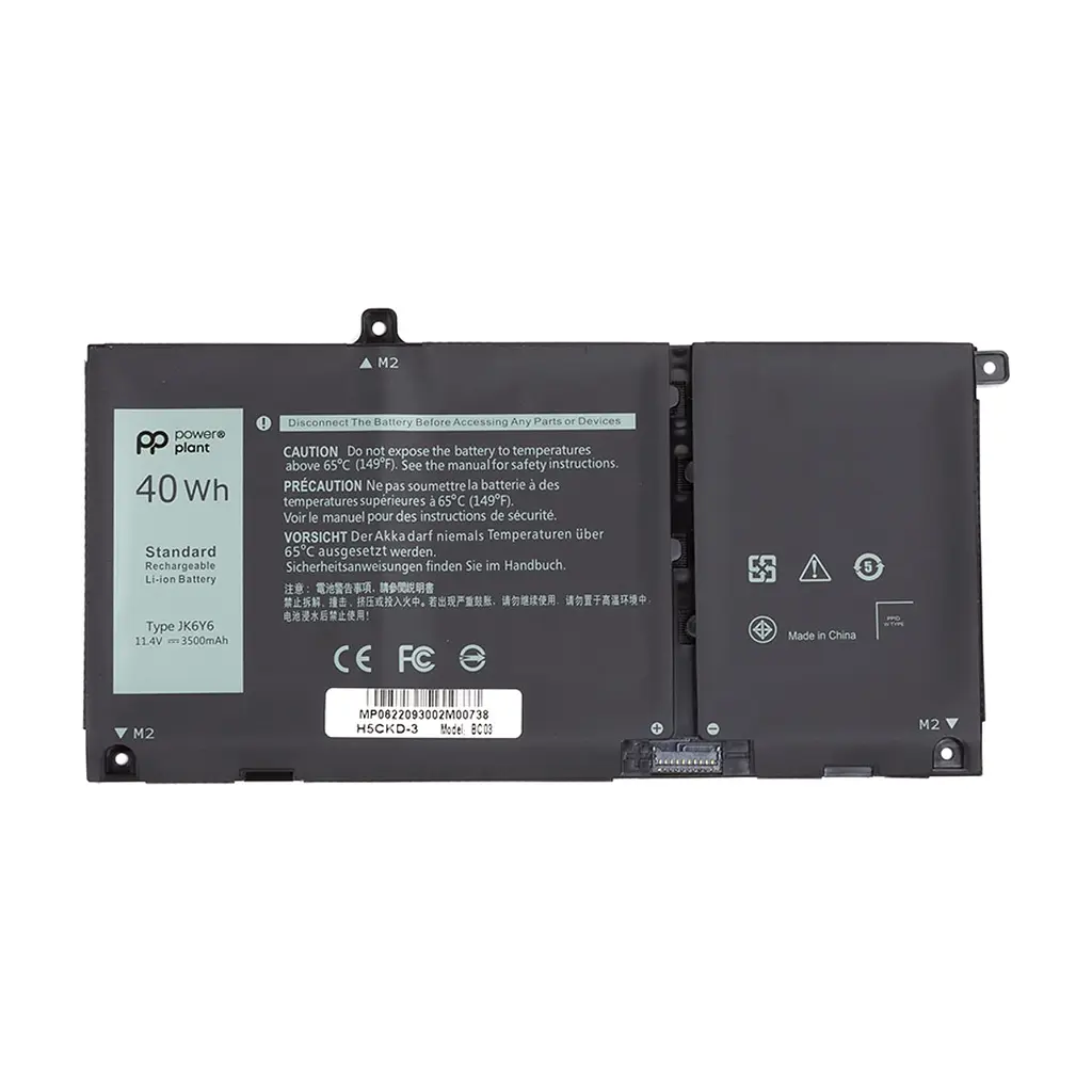Акумулятор до ноутбука DELL Inspiron 5402 (JK6Y6) 11.4V 3500mAh PowerPlant (NB441761)