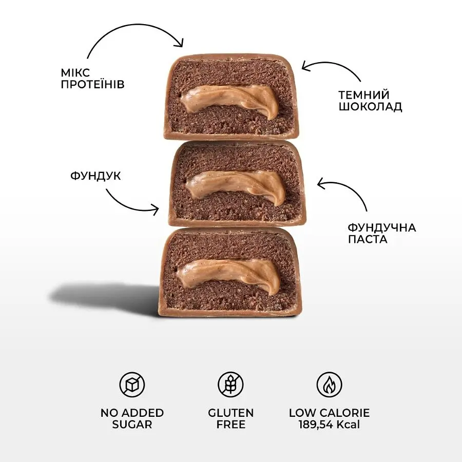 Батончики Spacefood Space Bite Protein Bar Chocolate-Hazelnut, 10*45 грамм - фото 4