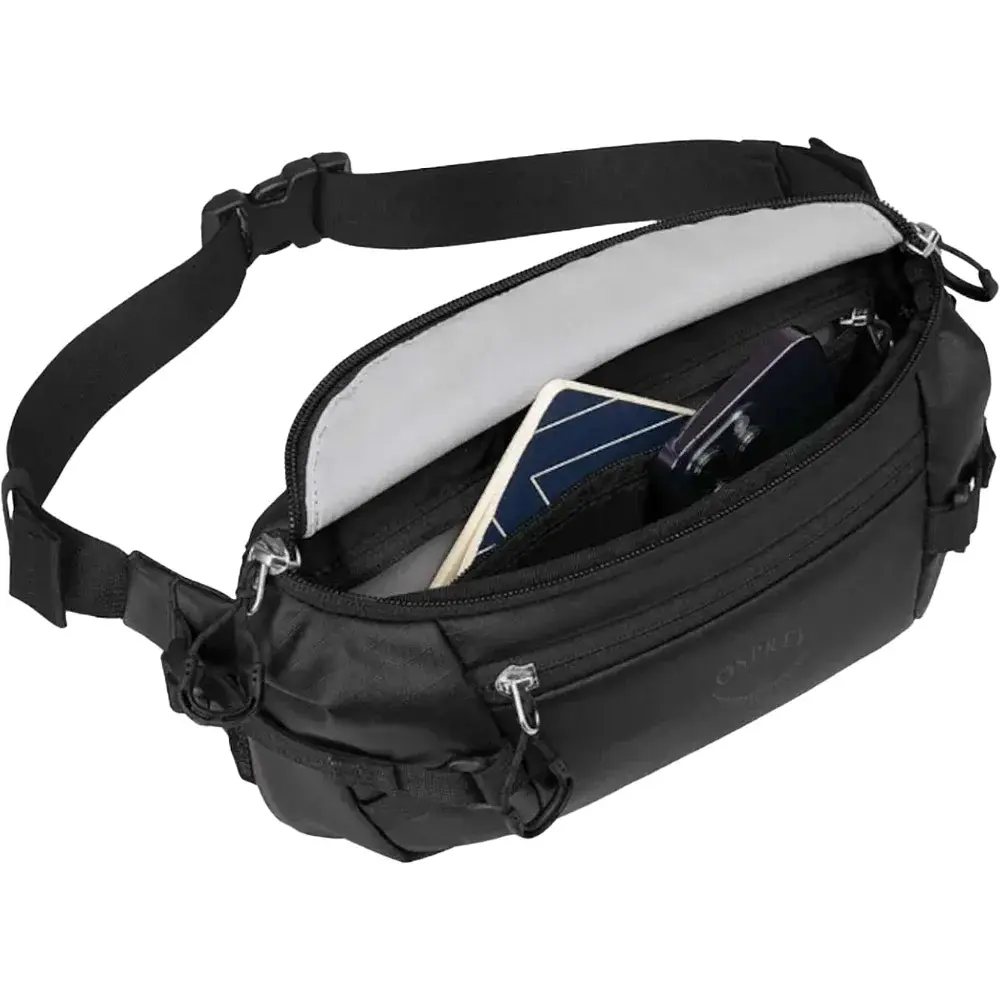 Сумка на пояс Osprey Transporter Waist Pack Black - фото 2