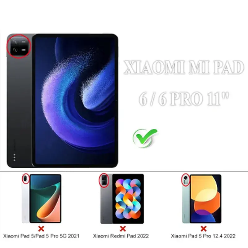 Чохол до планшета BeCover Xiaomi Mi Pad 6 / 6 Pro 11" Blue (709931) - фото 5