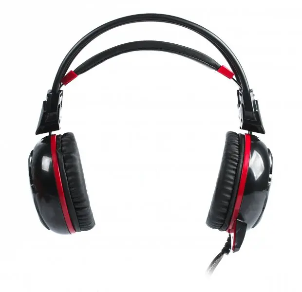 Наушники игровые A4Tech Bloody G300 Black / Red с микрофоном - фото 2