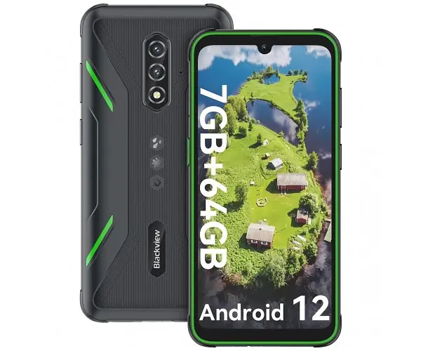 Смартфон Blackview BV5200 Pro 4/64Gb чорно-зелений (6931548310525) - фото 4