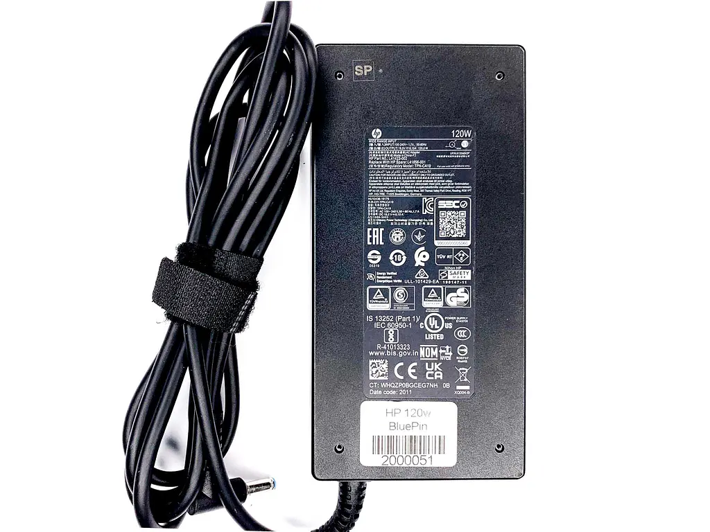 Блок живлення Hp blue pin 4.5 x 3.0 - 120w - Б/В - фото 2
