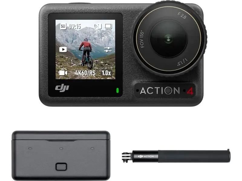 Екшн-камера DJI Osmo Action 4 Adventure Combo (CP.OS.00000270.01) - фото 10
