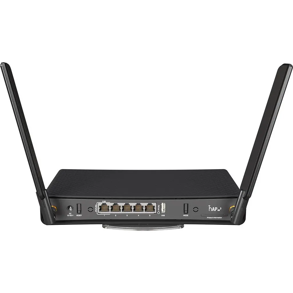 Бездротовий маршрутизатор (роутер) Mikrotik hAP ax3 (C53UiG+5HPaxD2HPaxD) [86833] - фото 3