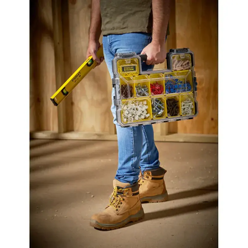 Ящик для інструментів Stanley FATMAX професійний, дрібний 446х74х357 мм, вологозахищений IP-53 (1-97-519) - фото 6