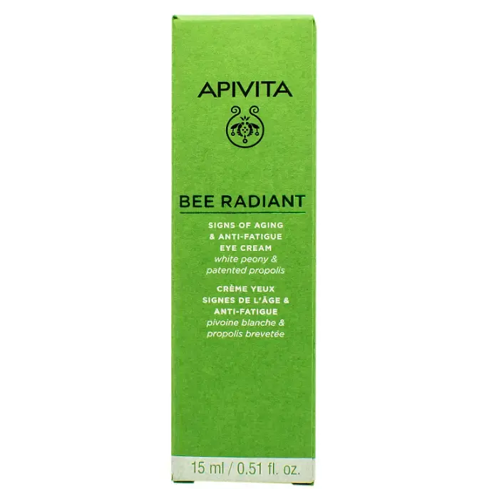 Крем для кожи вокруг глаз Apivita Bee Radiant для защиты от старения и следов усталости 15 мл - фото 3