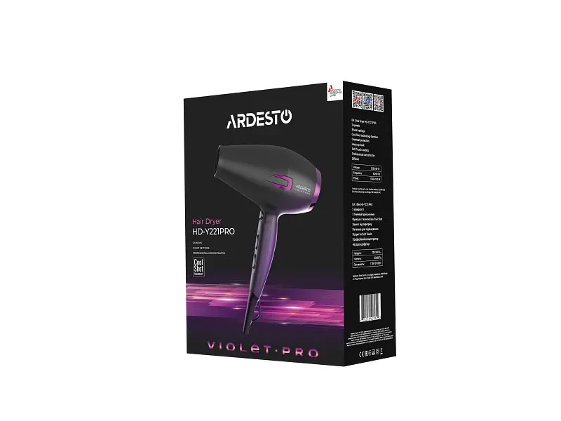 Фен Ardesto HD-Y221PRO - фото 5