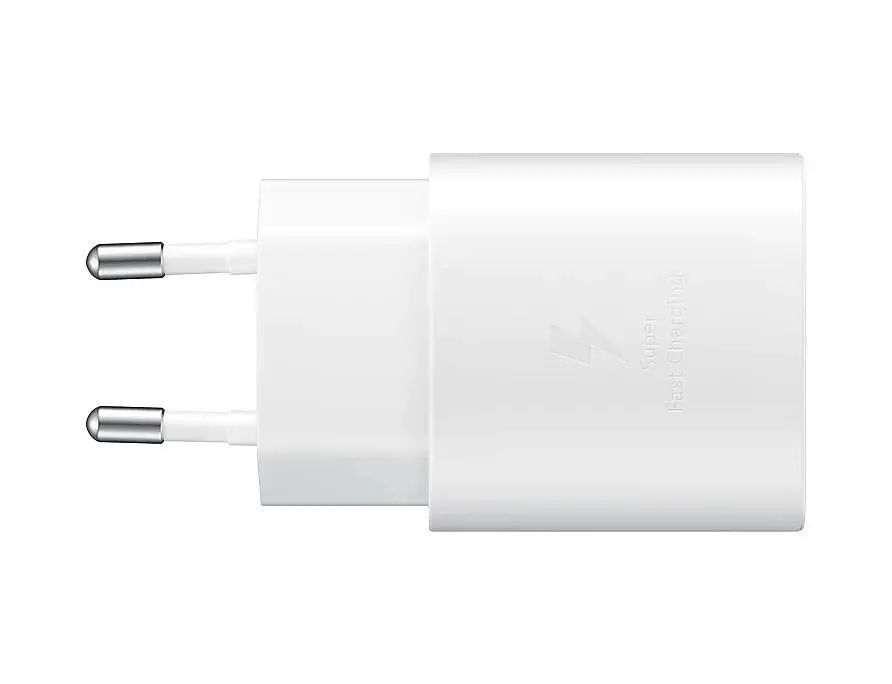 Мережевий зарядний пристрій Samsung 25W PD Wall Charger + Cable USB-C to USB-C White (EP-TA800XWEGRU) [59958] - фото 2