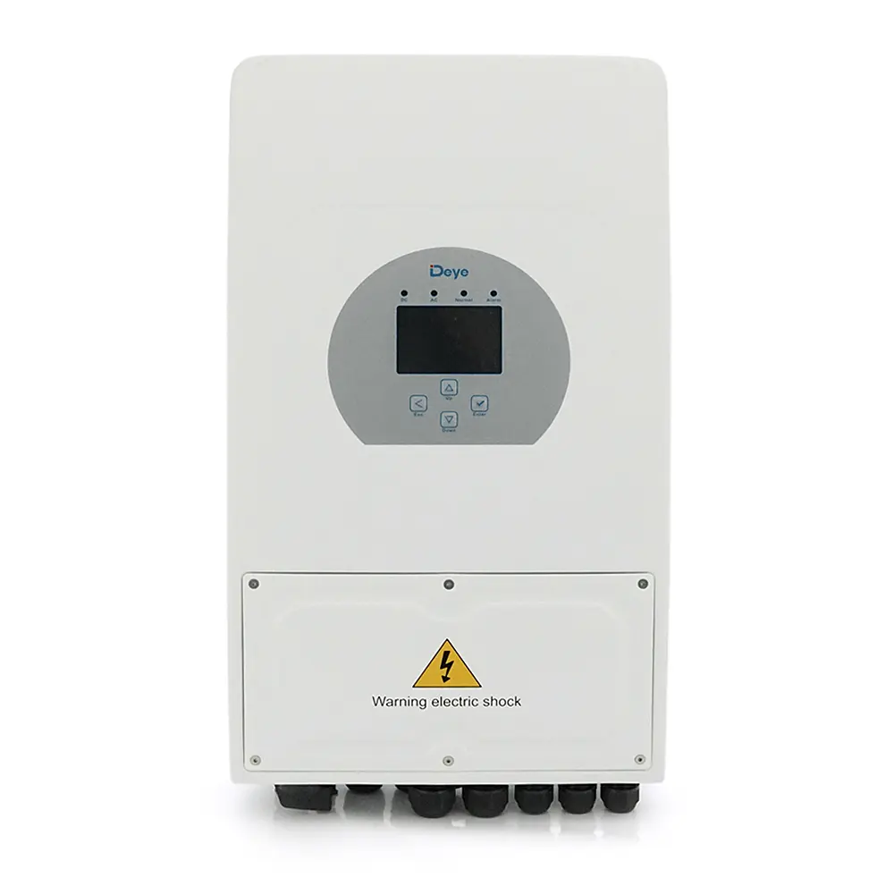 Гібридний інвертор (hybrid) Deye SUN-6K-SG03LP1-EU WI-FI, 6 кВт, однофазний, (МРРТ 125-425/120А/DC48В)Parallel - фото 7