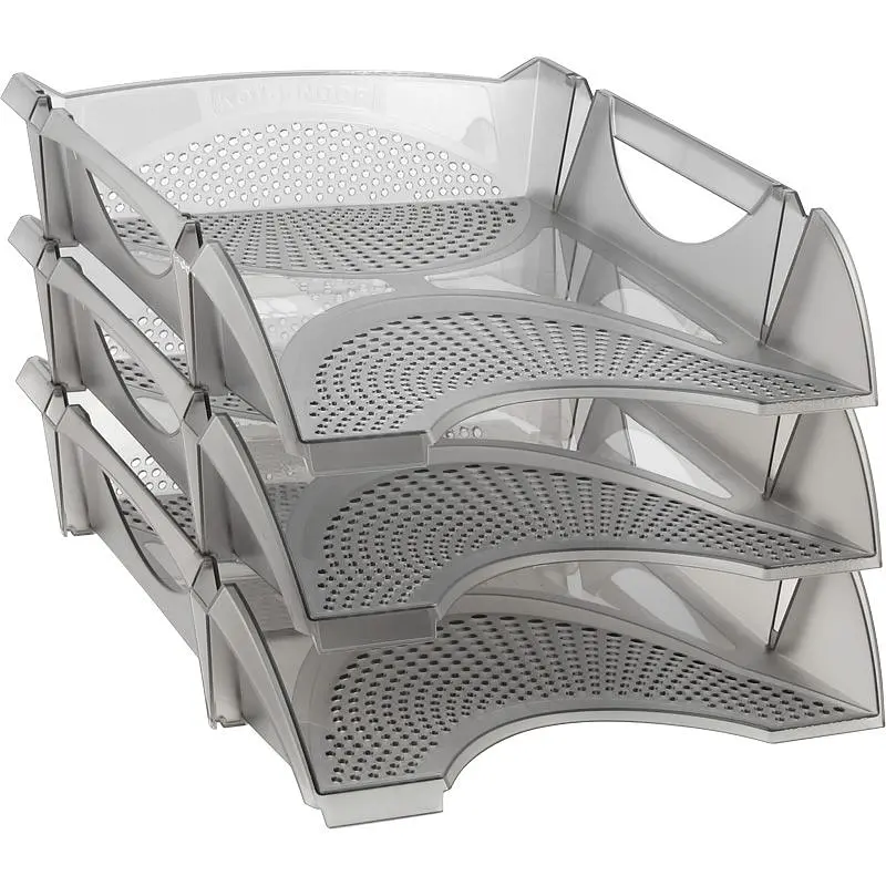 Лоток Koh-i-Noor Універсал горизонтальний прозорий чорний (754144) - фото 2