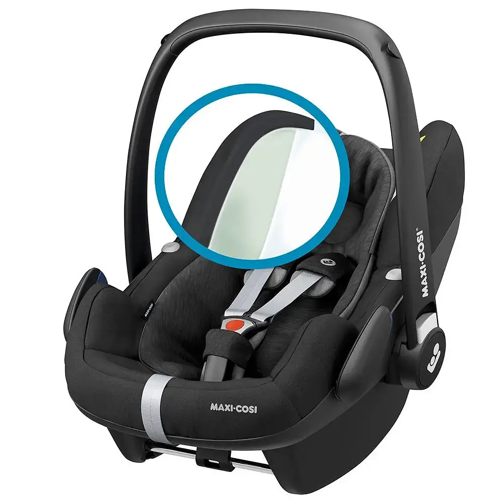 Автокресло Maxi-Cosi Pebble Pro i-Size Essential Black, черное (8799672110) - фото 6