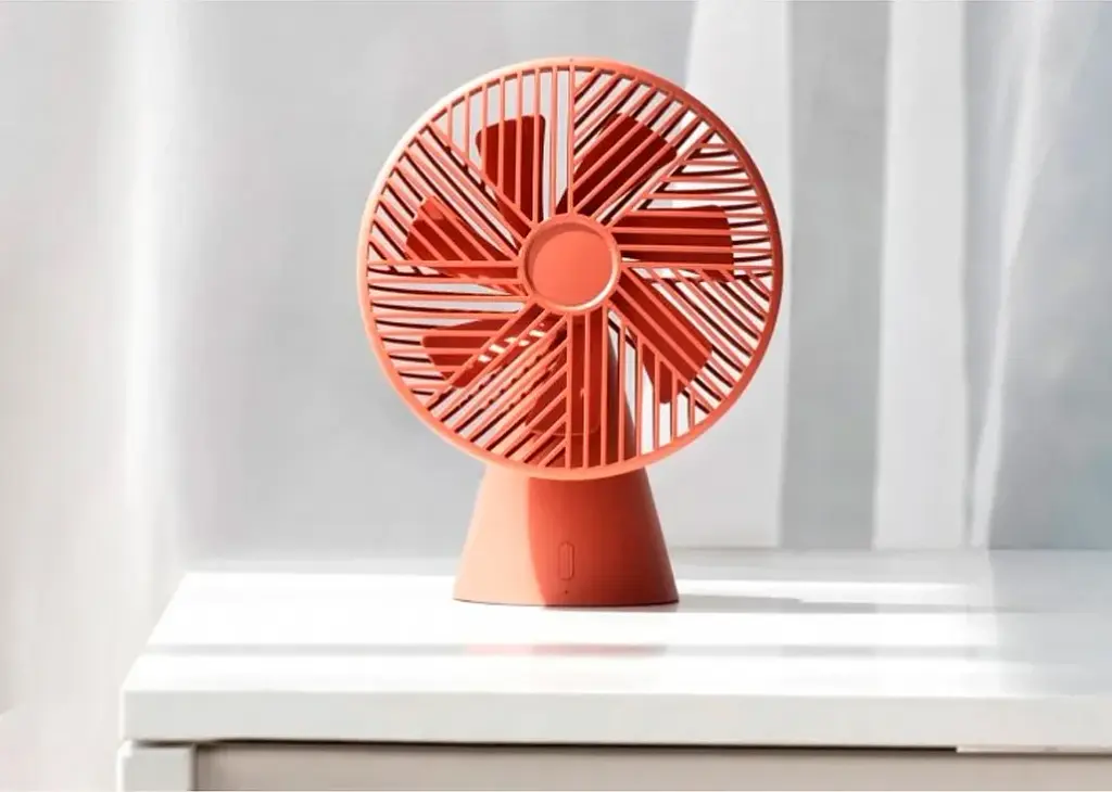 Портативний вентилятор Sothing Forest Desktop Fan DSHJ-S-1907 Red - фото 3