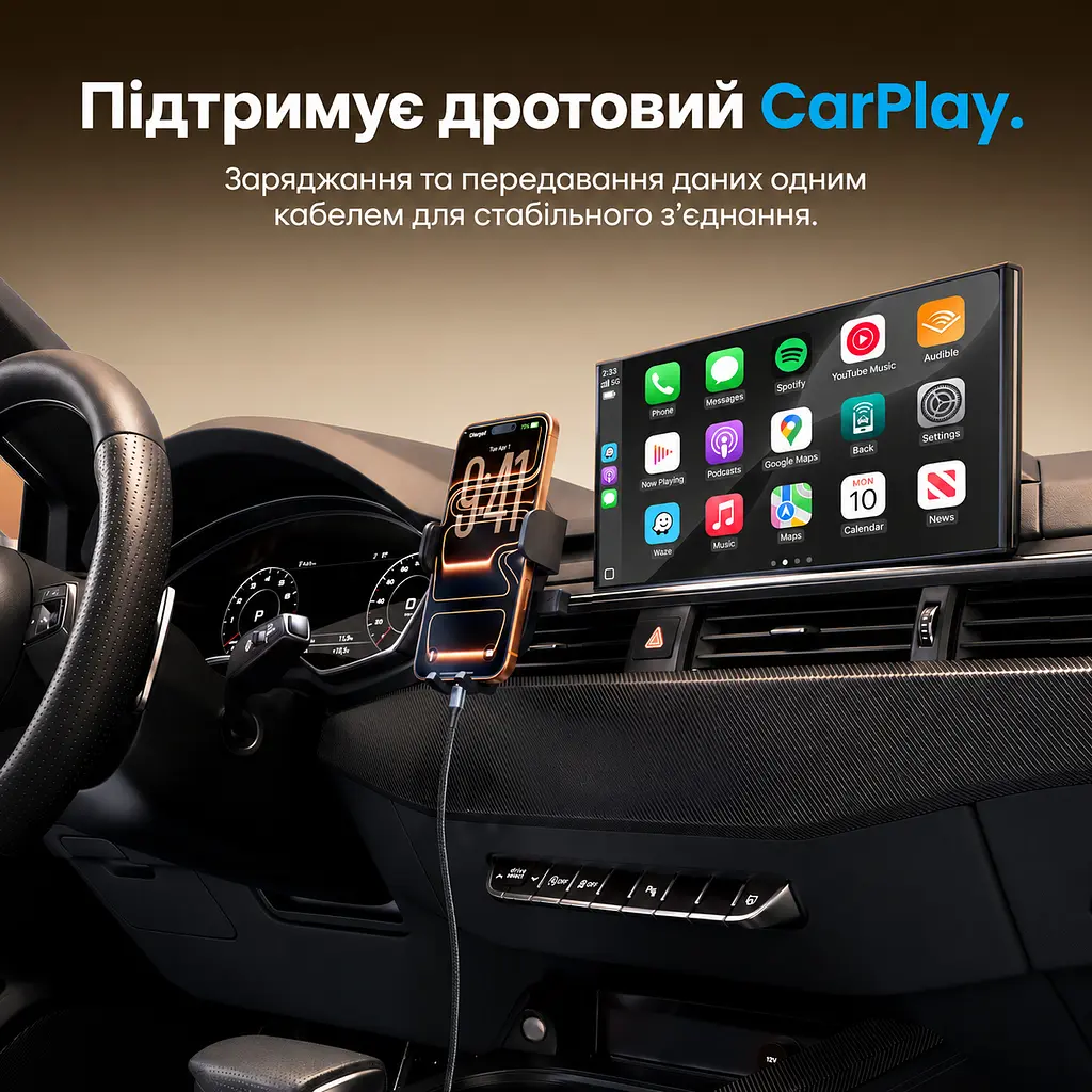 Кабель Vention TSGBF USB-C - USB-C PD 100 Вт 1 м чорний (TSGBF) - фото 5