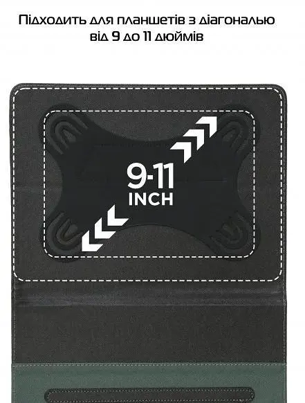 Чохол-книжка ArmorStandart Elastic Band 10` (ARM59075) Black [72869] - фото 4