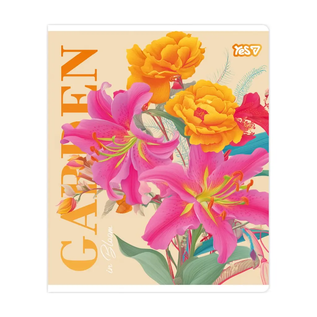 Зошит Yes Garden А5 48 аркушів клітинка (768572), в асортименті - фото 5