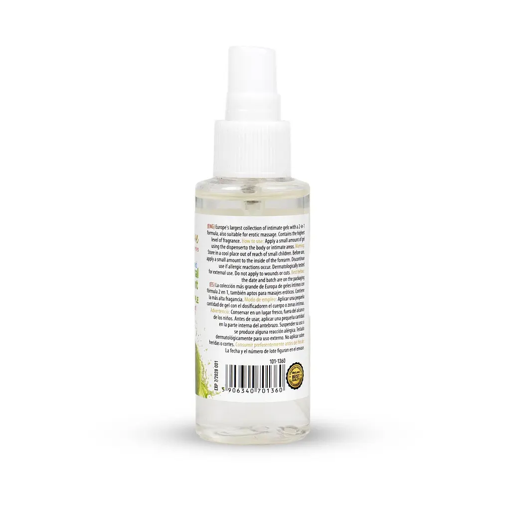 Лубрикант Boys Of Toys MyLove Aroma Series IntimMassage Green Apple 2в1 та масажний гель, 50 мл - фото 5