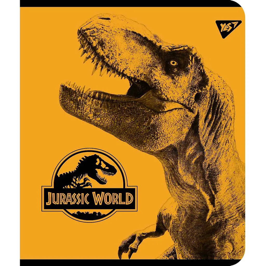 Зошит для записів Yes Jurassic World А5 лінійка Іридіум+гібрід. виб. лак 48 аркушів 1 шт. в асортименті (765326) - фото 5