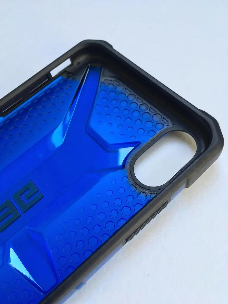 Чохол оригінальний протиударний UAG Plasma Original (111103115050) для iPhone XS Max (6.5") Cobalt - фото 7