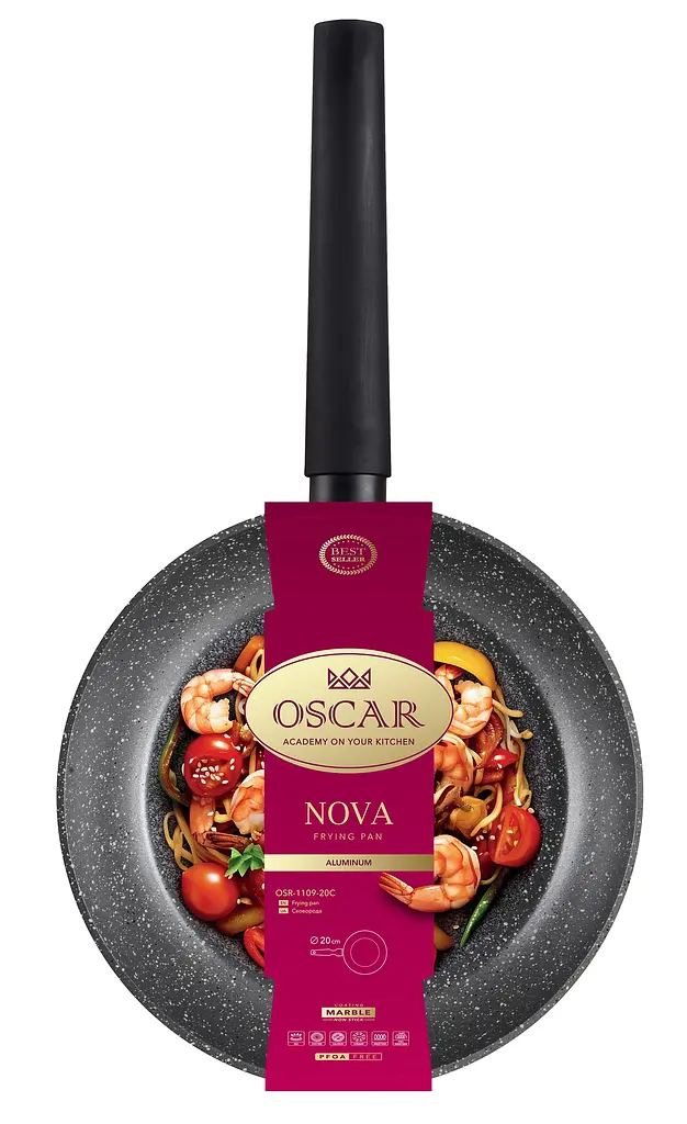 Сковорода Oscar Nova 20 см kuh0016815 - фото 2