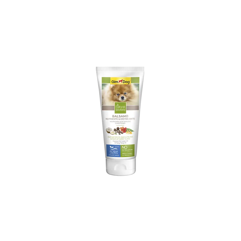 Кондиционер для собак GimDog Natural Solution Coconut Oil Castor Oil & Ylang Ylang Oil с касторовым илангом - фото 2