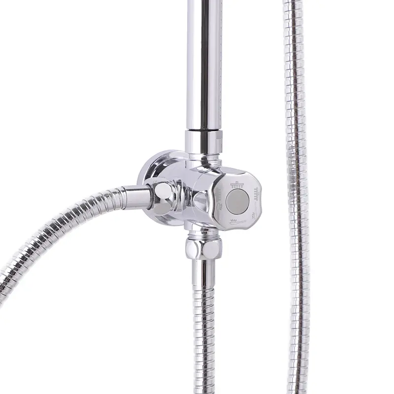 Душевая система без смесителя Zerix DK-001 ZX2867, Хром - фото 3